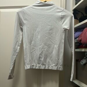 Fab’rik white turtle neck long sleeve top
